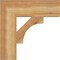 Ekena Millwork Westlake Block Rough Sawn Bracket, Western Red Cedar, 6"W x 22"D x 22"H BKT06X22X22WTL05RWR - alternate 4